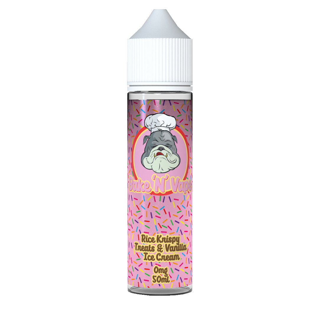 Salted Caramel Fudge Doughnut 50ml Bake N Vape Tjs E Cigarettes